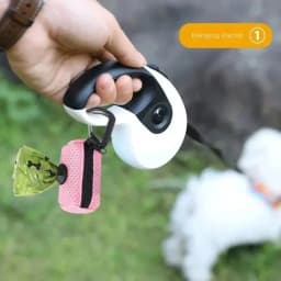 Dog Poop Bag Dispenser Hangingable Dog Poop Bag Holder Poo Bags Dispenser for Dogs Walking Garbage Bags Dispensers Pet Supplies