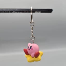 Anime 12 Models Super Cute Kawaii Kirby Figures Keychain Portable Popular Models Anime Perfect Child Gift Toys