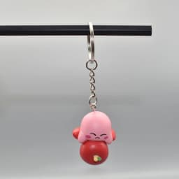 Anime 12 Models Super Cute Kawaii Kirby Figures Keychain Portable Popular Models Anime Perfect Child Gift Toys