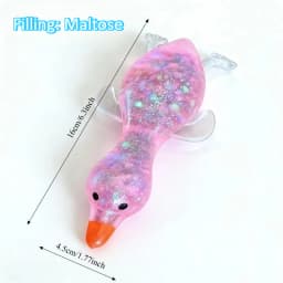 Jumbo Squishy Yellow Duck Fidgets Toys Cute Goose Squeezes Animals Vent Toys Adults Decompression Stretch Toy Friends Best Gift