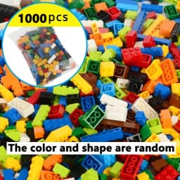DIY Creative Building Blocks Lot Pack Set Urban Classic MOC Building Blocks Assembled Birthday Gifts Children's Educational Toys