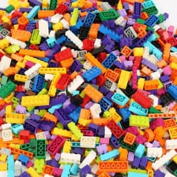 DIY Creative Building Blocks Lot Pack Set Urban Classic MOC Building Blocks Assembled Birthday Gifts Children's Educational Toys