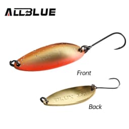 ALLBLUE Pure Spoon 3.5g Metal Bait Fishing Lure for Stream Area Trout Material Spinner Freshwater Fishing Tackle Gear