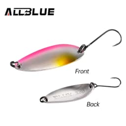 ALLBLUE Pure Spoon 3.5g Metal Bait Fishing Lure for Stream Area Trout Material Spinner Freshwater Fishing Tackle Gear