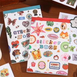 1300Pcs INS Style Cute Stickers, Aesthetic Waterproof Decorative Stickers for Journal Planner Scrapbook and DIY Scrapbook Diary