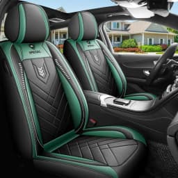 1pcs All inclusive seat cover full leather car seat cushion Driver's seat cover or passenger seat cover all season universal pad