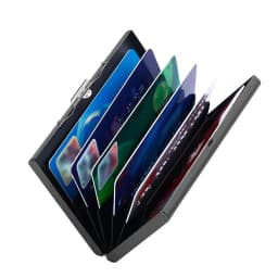 RFID Blocking Credit Card Holders Aluminum Protector Metal Wallet Thin Case Box