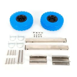 Inflatable Boat Trailer Wheel Set Dolly Boat Trailers Launching Wheels for Inflatable Boat Dinghy Yacht Tender Raft