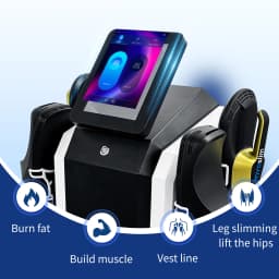 Myoslim 6500W RF Electromagnetic Body Slimming Muscle Stimulate Fat Removal Body Slimming Build Muscle EMS Body Sculpt Machine