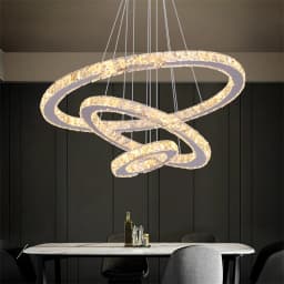 Crystal Pendant Lights Hanging Ceiling Lamps For Dining Room Nordic Modern Chandeliers For Living Room 2021 Indoor Lighting Home