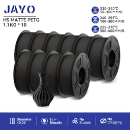 JAYO 10rolls 1.75mm PETG/PLA/PLAPLUS/PLAPLUS2/ABS/PLA Matte/HS-PLA/Silk Filament 3d Printer For 3D Printer&3D Pen DIY