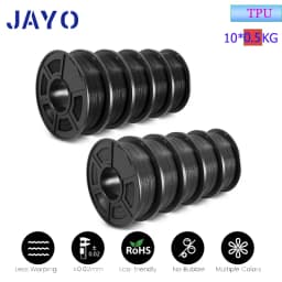 JAYO 10rolls 1.75mm PETG/PLA/PLAPLUS/PLAPLUS2/ABS/PLA Matte/HS-PLA/Silk Filament 3d Printer For 3D Printer&3D Pen DIY