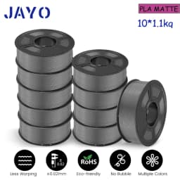 JAYO 10rolls 1.75mm PETG/PLA/PLAPLUS/PLAPLUS2/ABS/PLA Matte/HS-PLA/Silk Filament 3d Printer For 3D Printer&3D Pen DIY