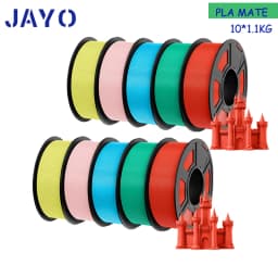 JAYO 10rolls 1.75mm PETG/PLA/PLAPLUS/PLAPLUS2/ABS/PLA Matte/HS-PLA/Silk Filament 3d Printer For 3D Printer&3D Pen DIY