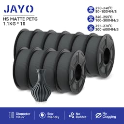 JAYO 10rolls 1.75mm PETG/PLA/PLAPLUS/PLAPLUS2/ABS/PLA Matte/HS-PLA/Silk Filament 3d Printer For 3D Printer&3D Pen DIY