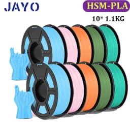 JAYO 10rolls 1.75mm PETG/PLA/PLAPLUS/PLAPLUS2/ABS/PLA Matte/HS-PLA/Silk Filament 3d Printer For 3D Printer&3D Pen DIY