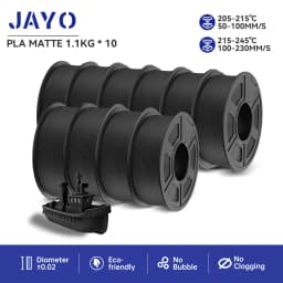 JAYO 10rolls 1.75mm PETG/PLA/PLAPLUS/PLAPLUS2/ABS/PLA Matte/HS-PLA/Silk Filament 3d Printer For 3D Printer&3D Pen DIY