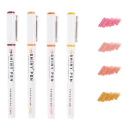 Sparkly Highlighters Versatile Highlighter Sparkly Markers Safe Odorless Cute Safe Markers For Notes Drawings Diaries Calendars
