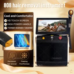 Powerful 5000W Alexandrite Ice Platinum Epilator Professional Diode Laser Machine Permanent Hair Remover for Woman