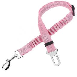 1PCS High Grade Dog Car Safety Belt Dog Safety Belt with Damping Belt and Reflective Line Adjustable Length Suitable Any Dog