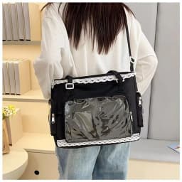 Ballet Girl Large Appetite Itabag Japanese Two-Dimension Single Shoulder Crossbody Bag Gift For Friends Women'S Handbag