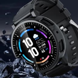 PC Case+Glass for Amazfit Active MAX Screen Protector Anti-scratch Film Bumper Protective Cover Amazfit Active MAX Accessories