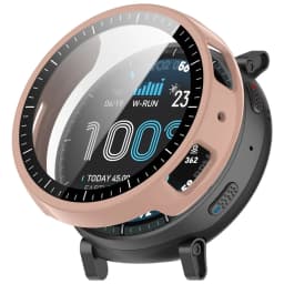 PC Case+Glass for Amazfit Active MAX Screen Protector Anti-scratch Film Bumper Protective Cover Amazfit Active MAX Accessories