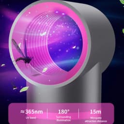 Mosquito Killer Lamp USB Plug-in Starry Sky Mosquito Killer LED Lamp Insect Repellent Portable Insect Trap Home Appliance