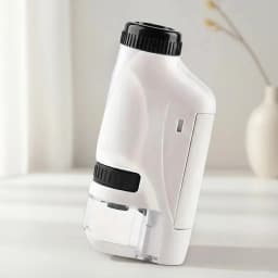 Portable Handheld Microscope 60X to 100X Magnification for Scientific Observation Perfect for Experiments and Field Research