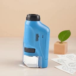 Portable Handheld Microscope 60X to 100X Magnification for Scientific Observation Perfect for Experiments and Field Research