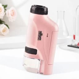 Portable Handheld Microscope 60X to 100X Magnification for Scientific Observation Perfect for Experiments and Field Research