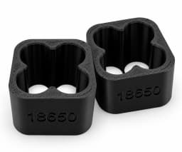 Rafford 4PCS 18650 Lithium Battery Spot Welding Fixture Set Jig Clamp Assembly Bracket for Battery Pack Making