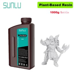 SUNLU 1KG Standard/Plant-Based Resin 395-405nm UV Photopolymer Resin Fast Curing 3D Resin for LCD DLP SLA Resin 3D Printers