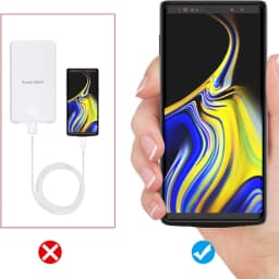 6500mAh Battery Charger Case for Samsung Galaxy Note 9 Wireless Charging Power Bank Cover Spare Battery Case