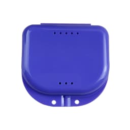 Retainer Case ~ Deep Gumshield Box, Denture Mouthguard Brace Dental Storage Case