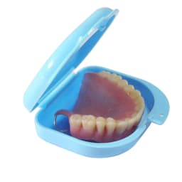 Retainer Case ~ Deep Gumshield Box, Denture Mouthguard Brace Dental Storage Case