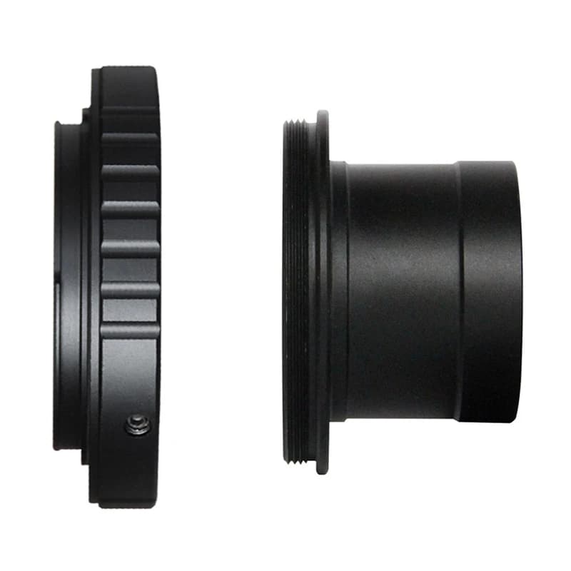 1.25"; T-mount Metal Telescope Adapter and Canon EOS Nikon Sony SLR/DSLR Cameras T-ring Astronomical Telescope Photography