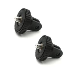 Tripod Adapter Mounts for Gopro 13 12 11 10 9 8 7 6 5 4 3 2 1/4-20 Screw Adapter for Go Pro Hero YI 4K SJ4000 EKEN H9R DBPOWER