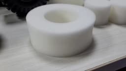 Milky White Soft Rubber 1.9 Wheel Tires 118*45MM for 1:10 RC Crawler Car Axial SCX10 90046 AXI03007 TRX4 RBX10M