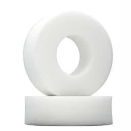 Milky White Soft Rubber 1.9 Wheel Tires 118*45MM for 1:10 RC Crawler Car Axial SCX10 90046 AXI03007 TRX4 RBX10M