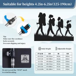 Naturehike Hiking Poles Three Sections Of Aluminum Pole For Mountaineering Hiking Skiing Travel Poles Climbing Trekking Pole