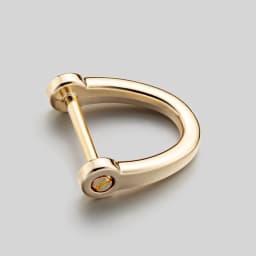 DIY Horseshoe Key Chain Ring Holder D Shape Keychain Thick Rod Classic Buckle Interior Bag Repair Parts Buttons Accessories P032