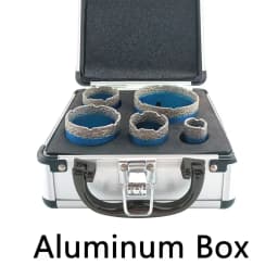 5 Pcs Dry Drill M14 Thread Brazing Hole Saw Set Porcelain Tiles Crowns Granite Marble Vitrified Tile Drill Bits Tools