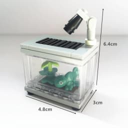 City Friends Fish Tank Building Blocks MOC Assemble Toys ClownFish Turtle Lizard Pet Blocks DIY Toy Creative Toys for Kids Gift