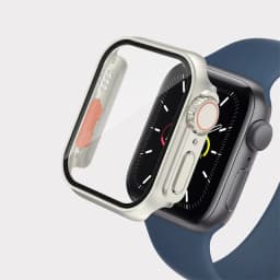 Glass+Case for Apple Watch 44mm 45mm 41mm 40mm 42mm 38mm Screen Protector Cover Change Ultra Bumper iWatch Series 8 7 SE 6 5 3