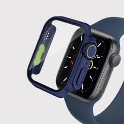 Glass+Case for Apple Watch 44mm 45mm 41mm 40mm 42mm 38mm Screen Protector Cover Change Ultra Bumper iWatch Series 8 7 SE 6 5 3