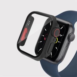 Glass+Case for Apple Watch 44mm 45mm 41mm 40mm 42mm 38mm Screen Protector Cover Change Ultra Bumper iWatch Series 8 7 SE 6 5 3