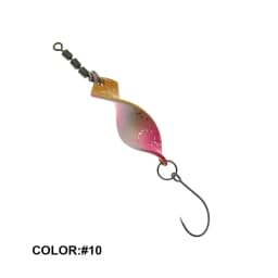 Twisted Metal Trout Fishing Spoon Lures Jigging Baits 2.8g 4g Artificial Spinner Hard Baits For Trout Bass
