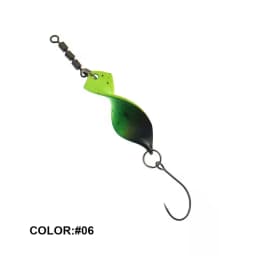 Twisted Metal Trout Fishing Spoon Lures Jigging Baits 2.8g 4g Artificial Spinner Hard Baits For Trout Bass