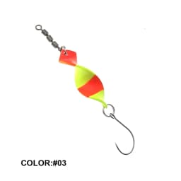 Twisted Metal Trout Fishing Spoon Lures Jigging Baits 2.8g 4g Artificial Spinner Hard Baits For Trout Bass